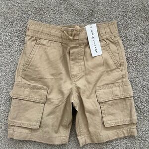 Janie and Jack Khaki Cargo Shorts